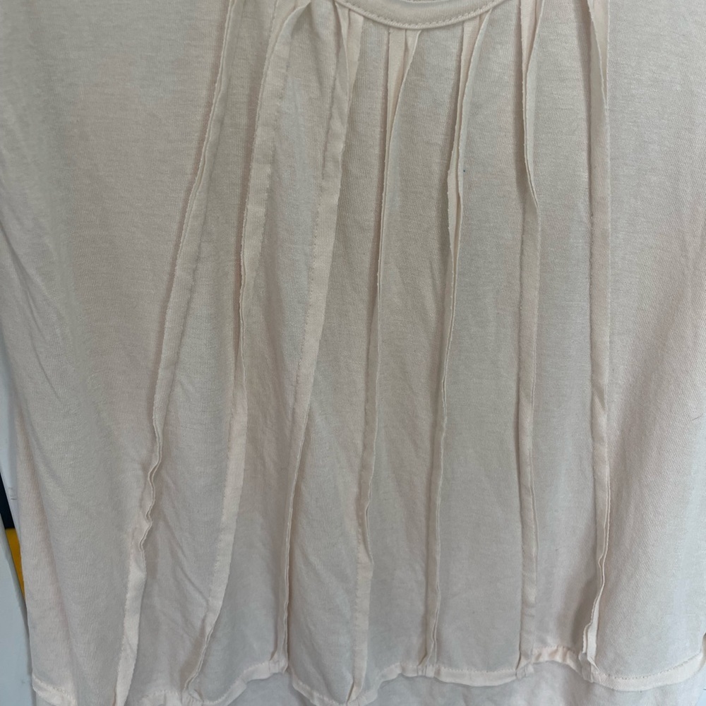 POL Cream Rippled Top - Picture 3 of 4